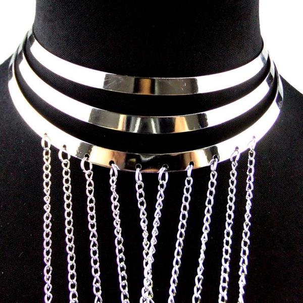 Bohemian Gold Collar Tassel Body Chain