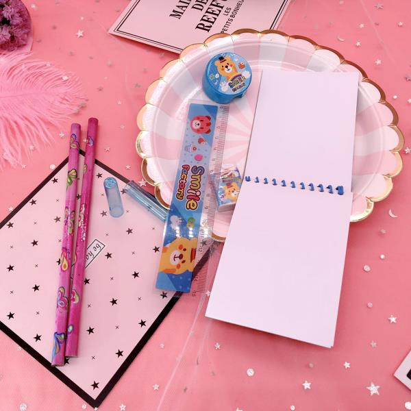 Cartoon Animal Stationery Set