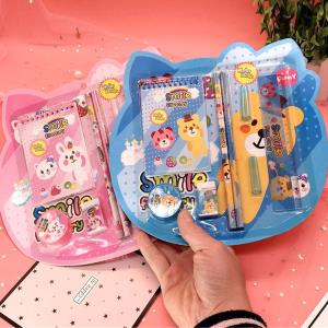 Cartoon Animal Stationery Set