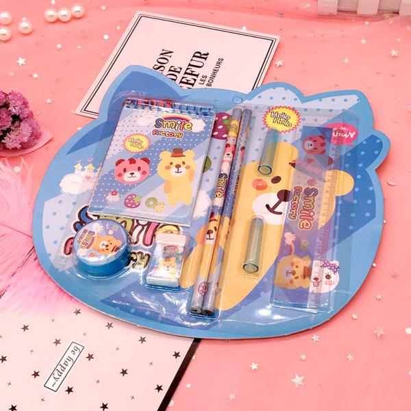 Cartoon Animal Stationery Set