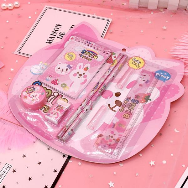 Cartoon Animal Stationery Set