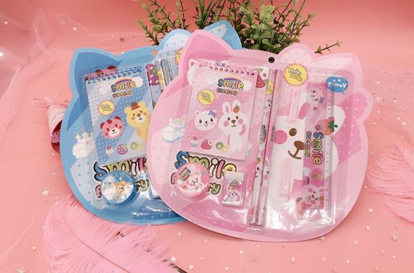 Cartoon Animal Stationery Set