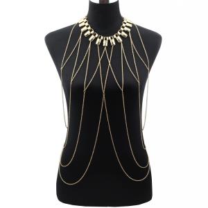 Detachable Chest Necklace Chest Body Chain