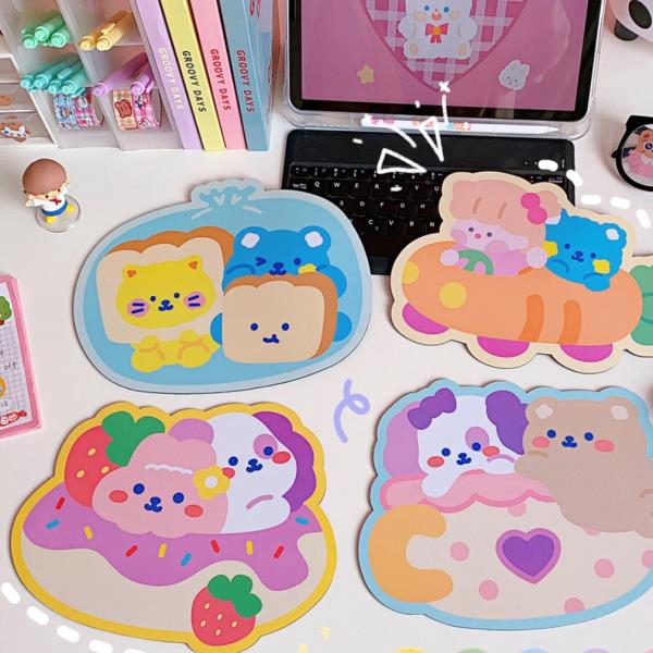 Cartoon Animal PVC Mouse Pad