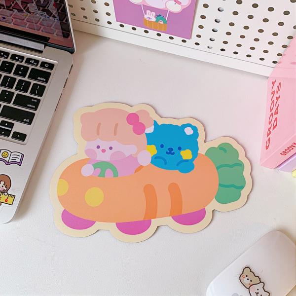 Cartoon Animal PVC Mouse Pad