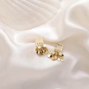 Fairy Chiffon Flower Earrings