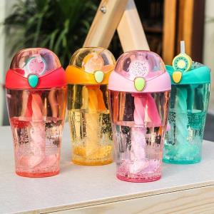 3D Pop Up Sippy Ceramic Drinking Bottle