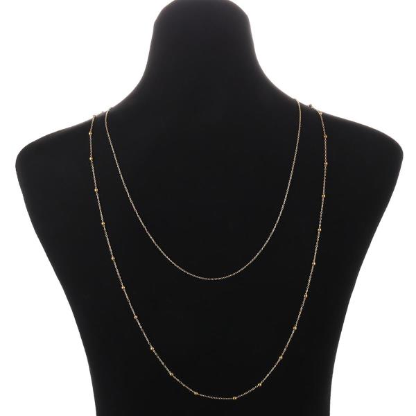 Gothic Beads Back Body Chain