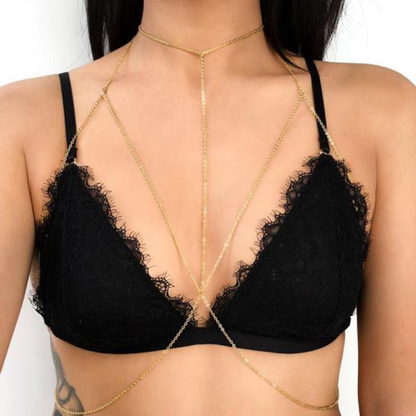 Bikini Necklaces Chest Body Chain