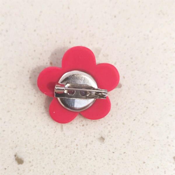 Multicolour Flower Lapel Brooches