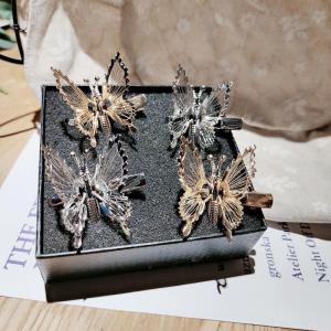 Hollow Spring Wings Butterfly Hair Pin