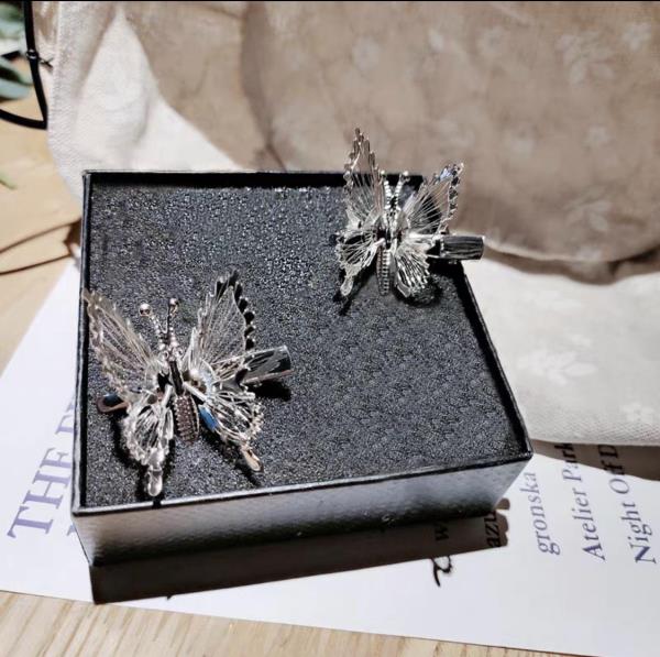 Hollow Spring Wings Butterfly Hair Pin