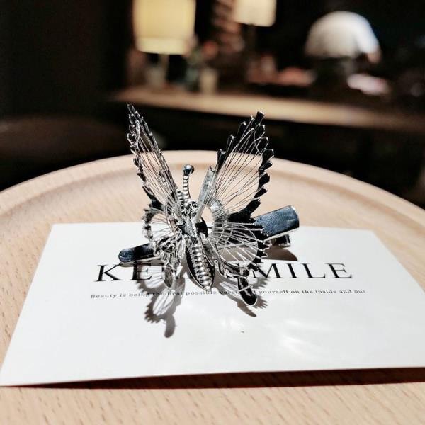 Hollow Spring Wings Butterfly Hair Pin