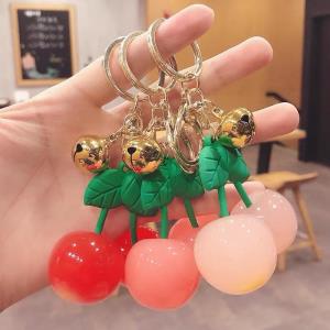 Cartoon Fruit Chain Keyring