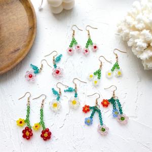 Retro Baroque Waterdrop Crystal Drop Earrings