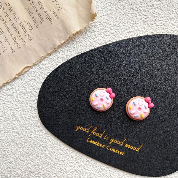 Cartoon Resin Dessert Earrings