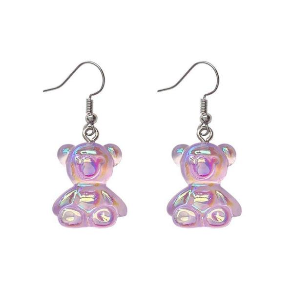 Cartoon Jelly Bear Dangle Earrings