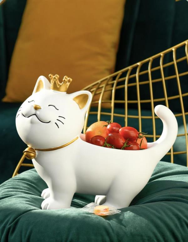 Cat King Fruit Snack Decoration Bowl