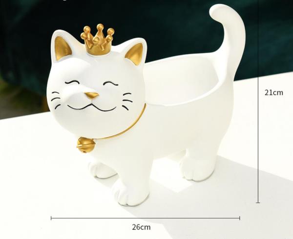 Cat King Fruit Snack Decoration Bowl