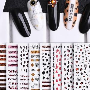 Self-adhesive Fashion Nail Toenail Stickers Set