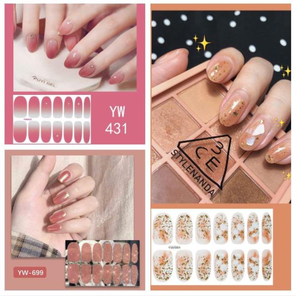 Self-adhesive Fashion Nail Stickers Set