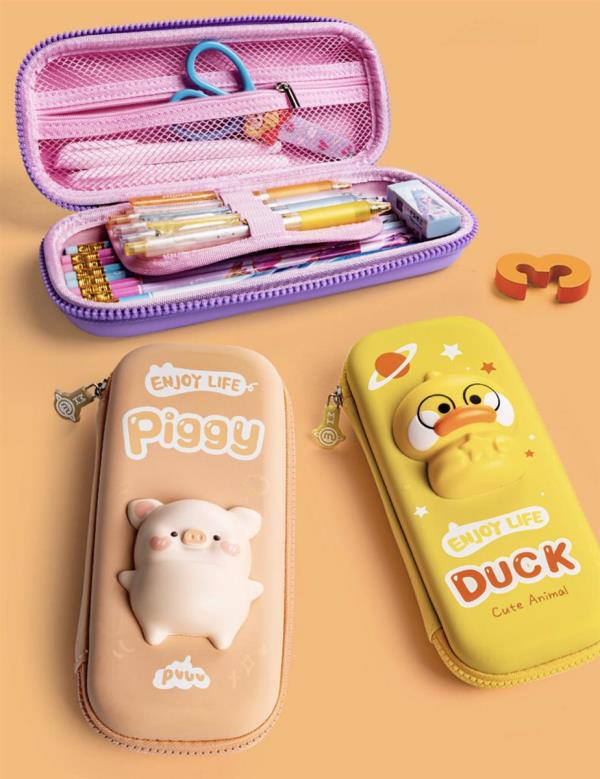 Cartoon Squishy Toy Pencil Case