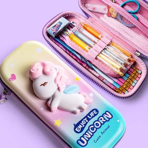 Cartoon Squishy Toy Pencil Case