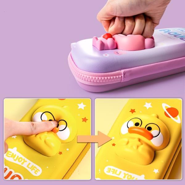 Cartoon Squishy Toy Pencil Case