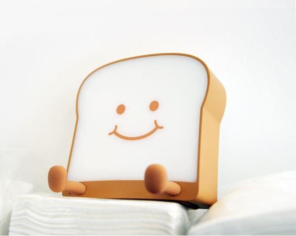 LED Toast Bread Night Lamp Light