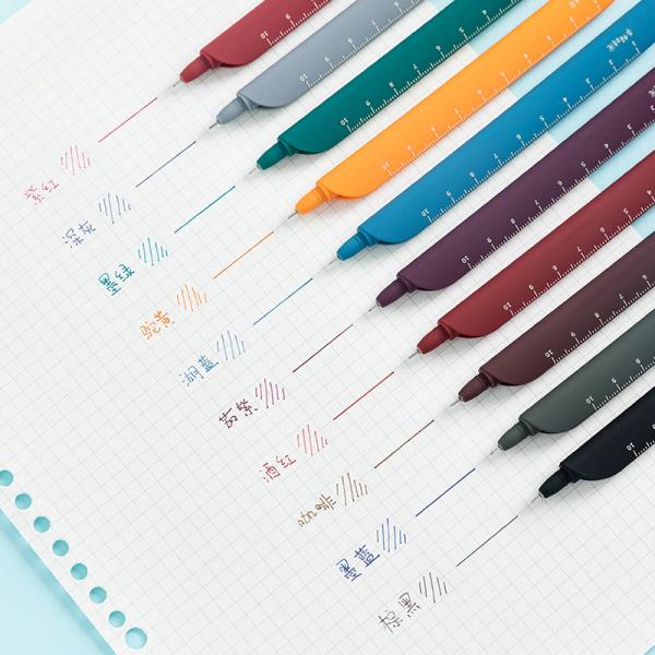 3 In 1 Bookmark Ruler Pen