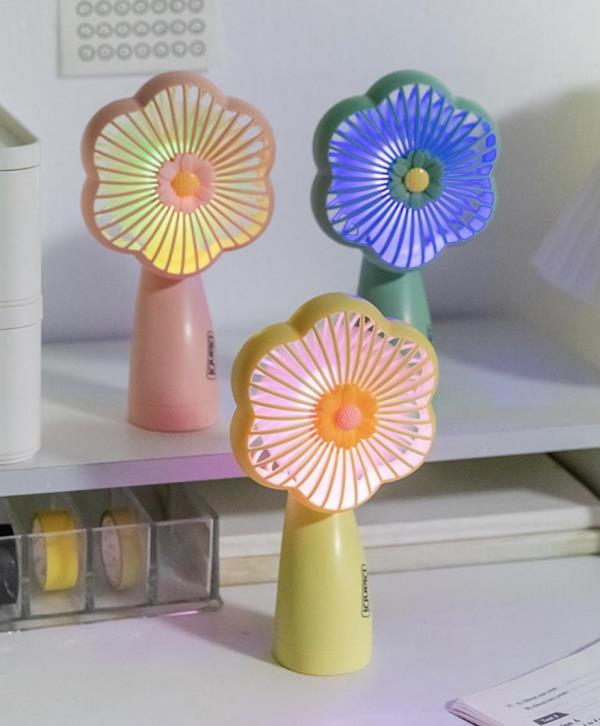 3 in 1 Torch Light Night Light Rechargeable Fan