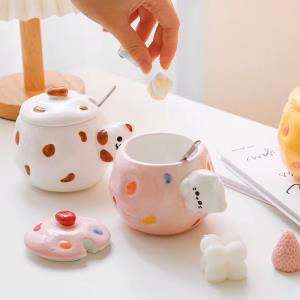 Cartoon Magic Wand Unicorn Ceramic Cup