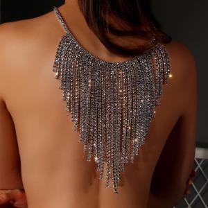 Star Tassel Necklace Bra Body Chain