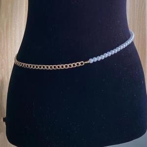 Glitter Bikini Rhinestone Waist Belly Chain