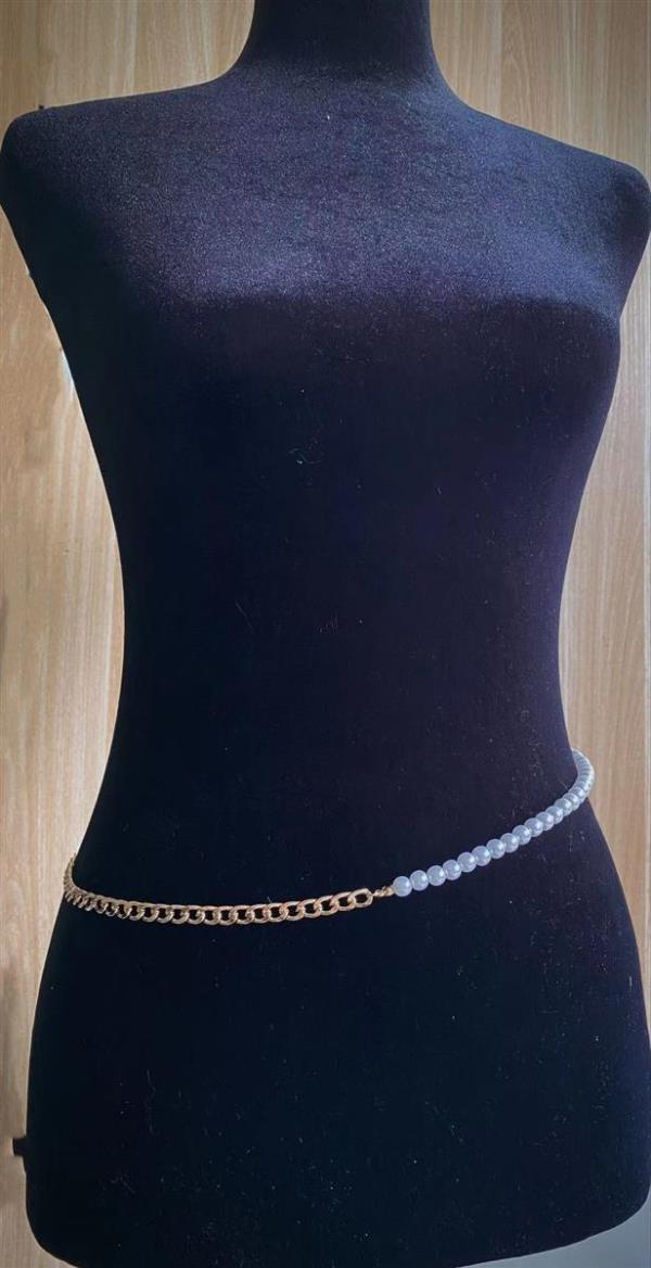 Modern Simple Pearl Waist Belly Chain