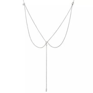 Crystal Necklace Back Body Chain