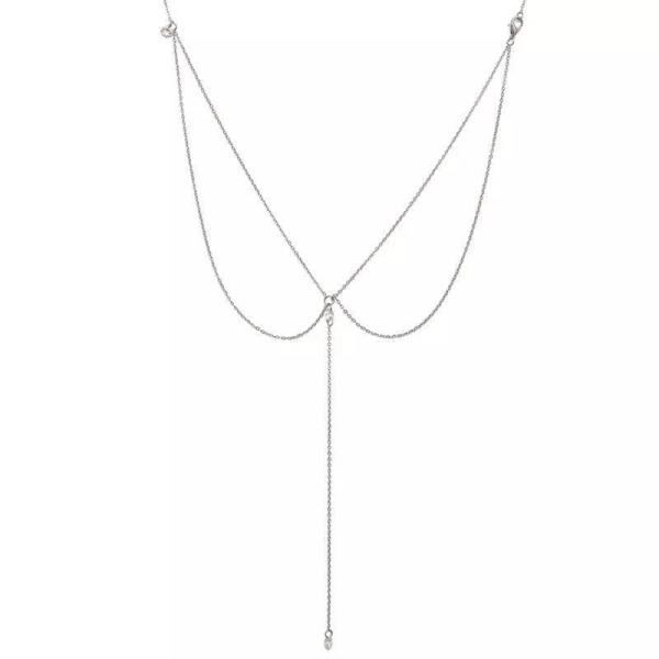 Crystal Necklace Back Body Chain