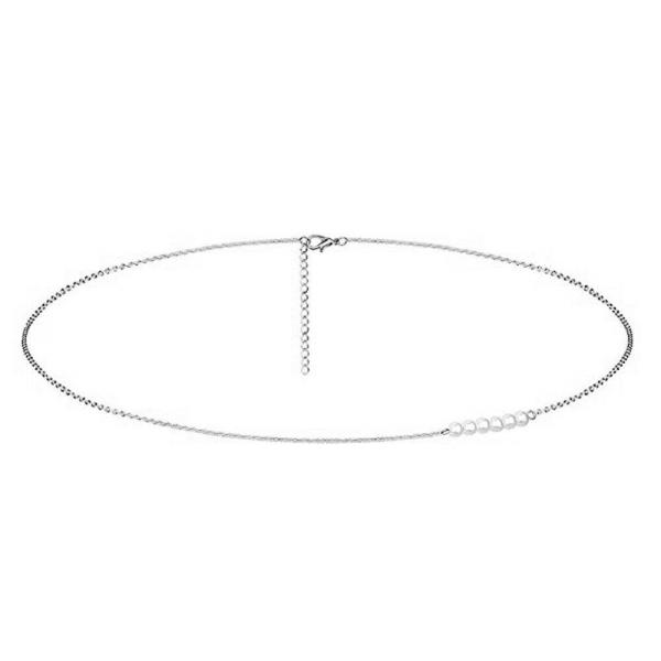 Bikini White Pearl Waist Belly Chain