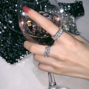 4 Pcs Silver Cool Midi Finger Knuckle Ring Set