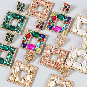 Vintage C Shape Geometric Studs