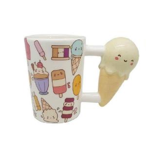 Cartoon Fruit Ice Cream Sippy Water Bottle