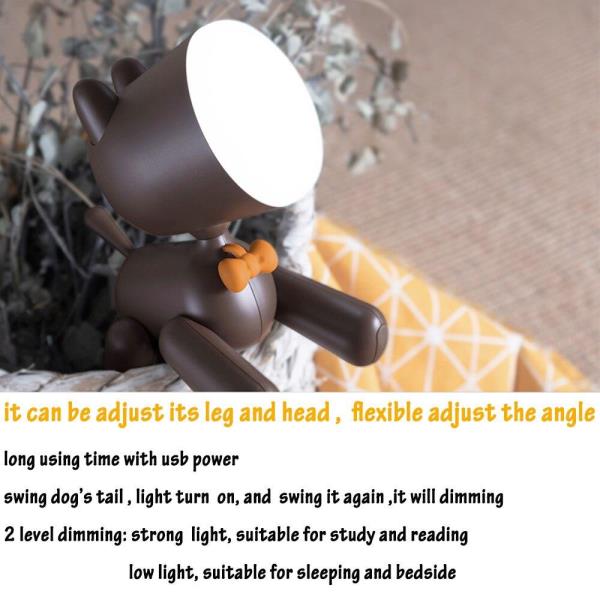 Cartoon Dog LED Safe Children Night Light