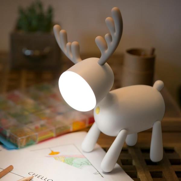 Reindeer LED Safe Children Night Light