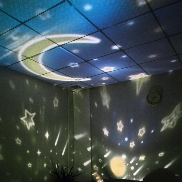 USB Galaxy 360 Degree Rotating Projector Star LED Night Light