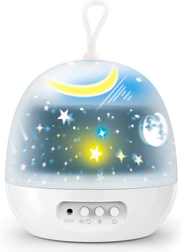 USB Galaxy 360 Degree Rotating Projector Star LED Night Light