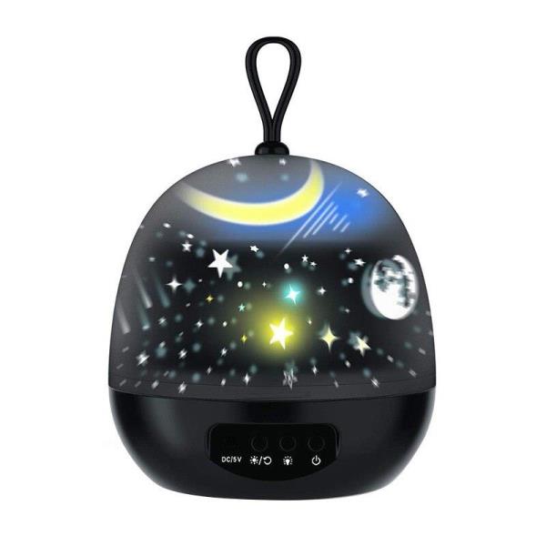 USB Galaxy 360 Degree Rotating Projector Star LED Night Light