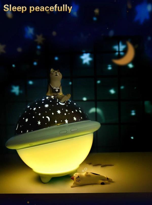 UFO Starry Sky Projection Lamp