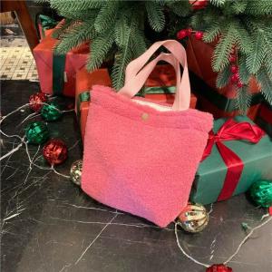 2 Pcs Woven Straw Tote Cosmetic Handbag Set