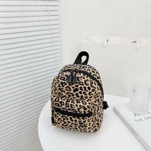 Black Drawstring Travel Sport Canvas Backpack