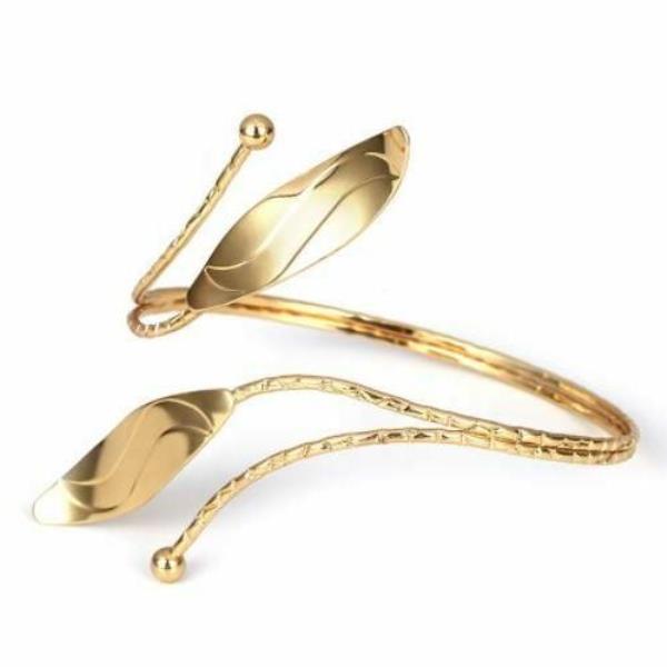 Retro Gold Leaf Beach Armlet